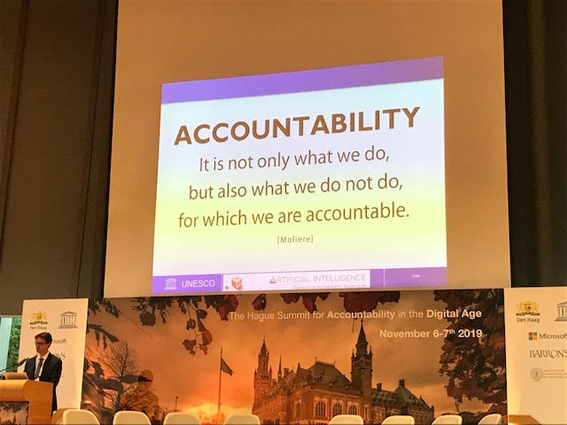 PDP4E at The Hague Summit on Accountability in the Digital Age